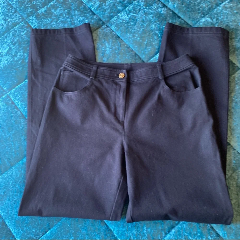ST. JOHN black jeans EUC